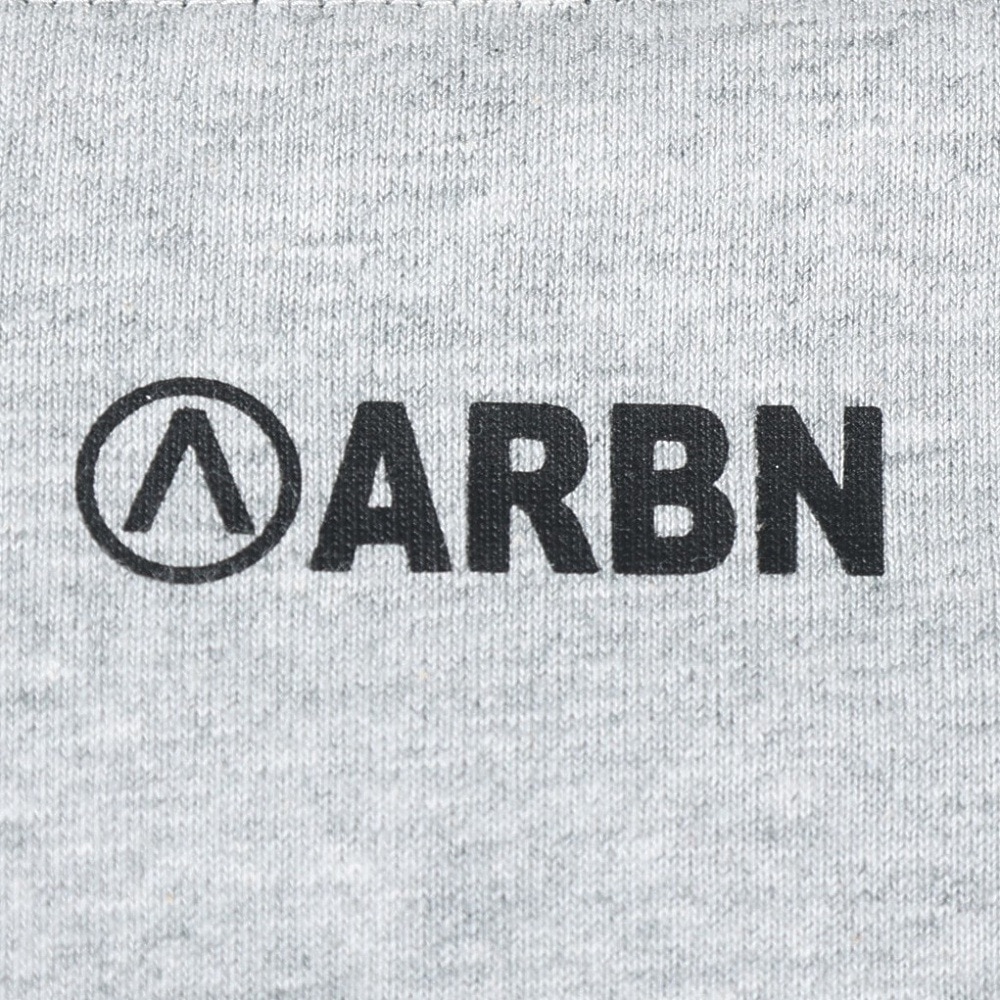 エアボーン（ARBN）（メンズ）長袖コットンTシャツ 01 AB2024SSMAPP091LGRY