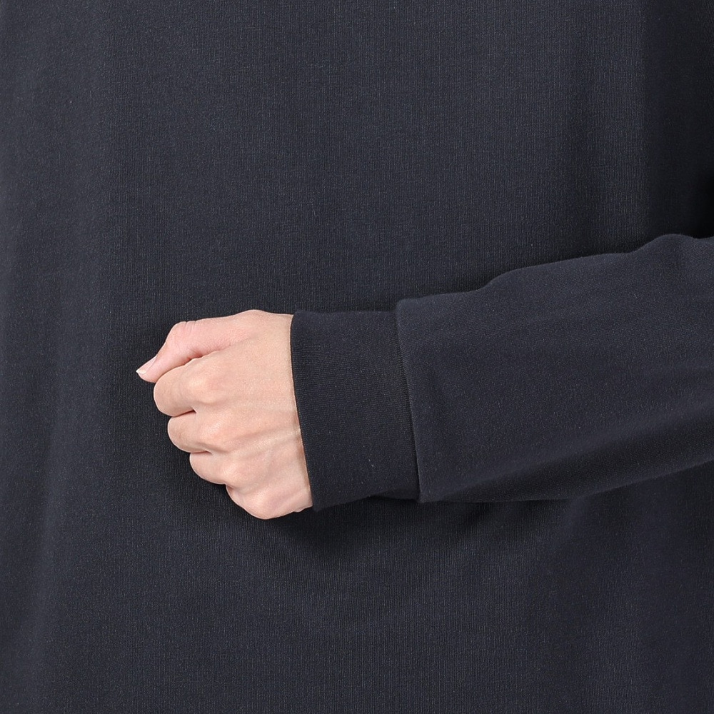 エアボーン（ARBN）（メンズ）長袖コットンTシャツ 02 AB2024SSMAPP092BLK