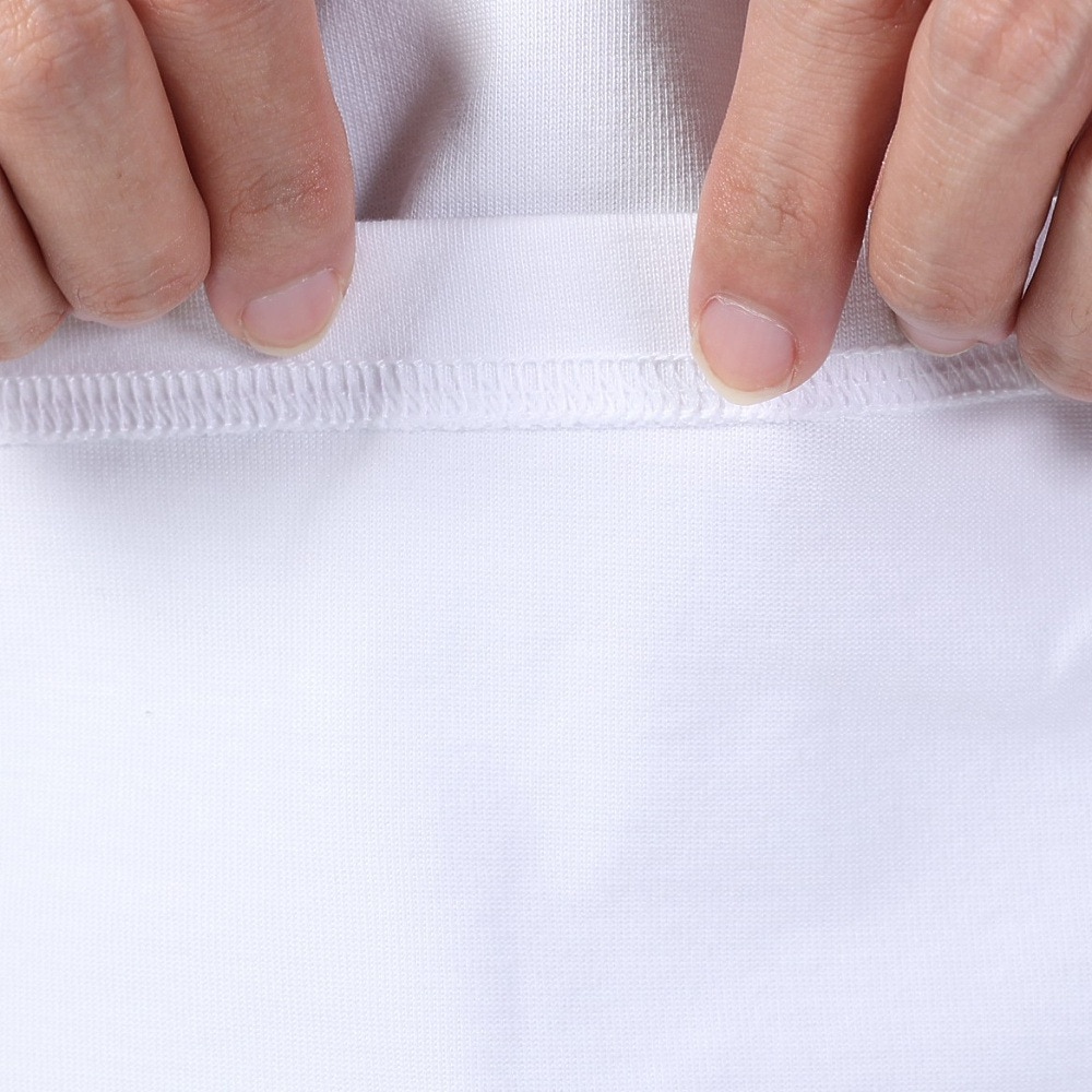 エアボーン（ARBN）（メンズ）長袖コットンTシャツ 02 AB2024SSMAPP092WHT
