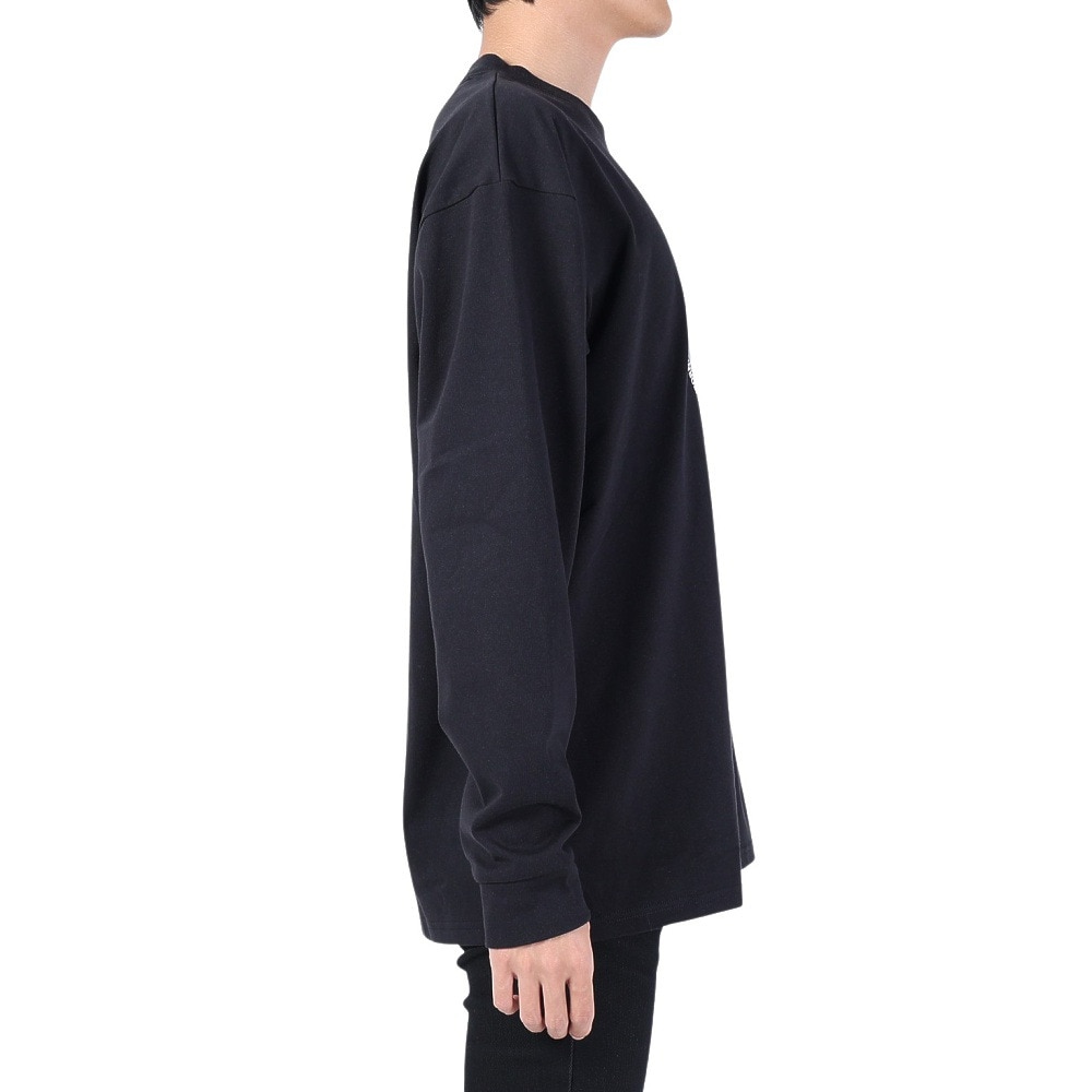 エアボーン（ARBN）（メンズ）長袖コットンTシャツ 03 AB2024SSMAPP093BLK