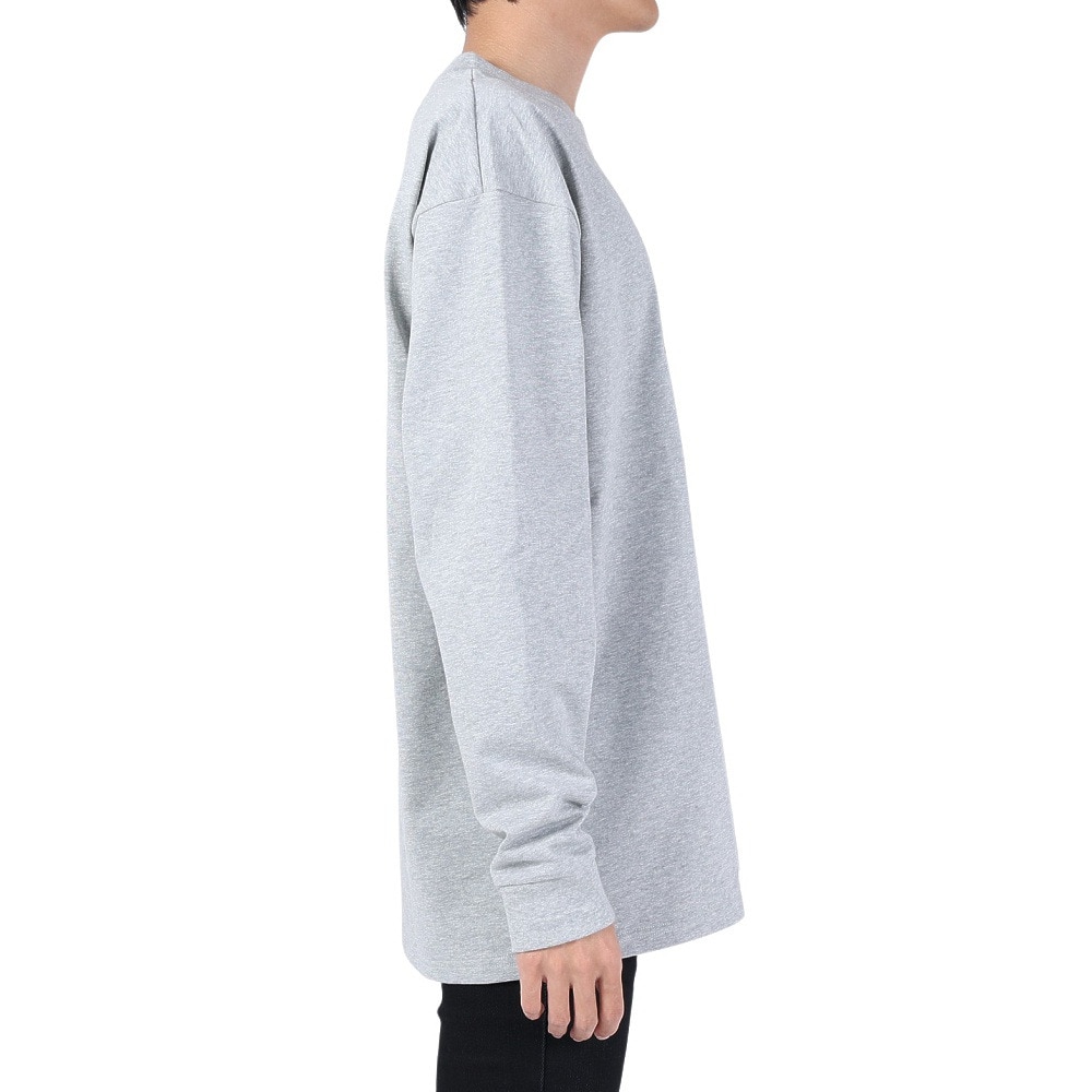 エアボーン（ARBN）（メンズ）長袖コットンTシャツ 03 AB2024SSMAPP093LGRY