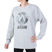 エアボーン（ARBN）（メンズ）長袖コットンTシャツ 03 AB2024SSMAPP093LGRY