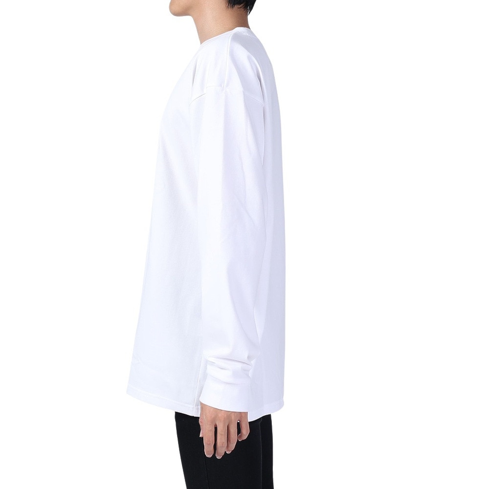 エアボーン（ARBN）（メンズ）長袖コットンTシャツ 03 AB2024SSMAPP093WHT