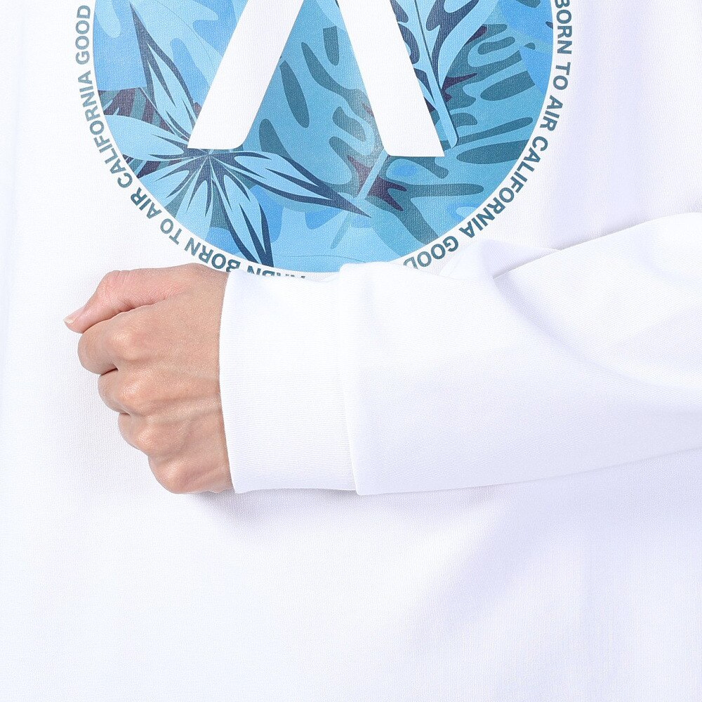 エアボーン（ARBN）（メンズ）長袖コットンTシャツ 03 AB2024SSMAPP093WHT