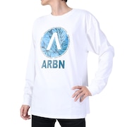 エアボーン（ARBN）（メンズ）長袖コットンTシャツ 03 AB2024SSMAPP093WHT