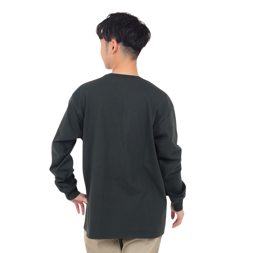 ハーレー（HURLEY）（メンズ）オーバーサイズ ブランドロゴ 長袖Tシャツ 23MLS2200001-DFR