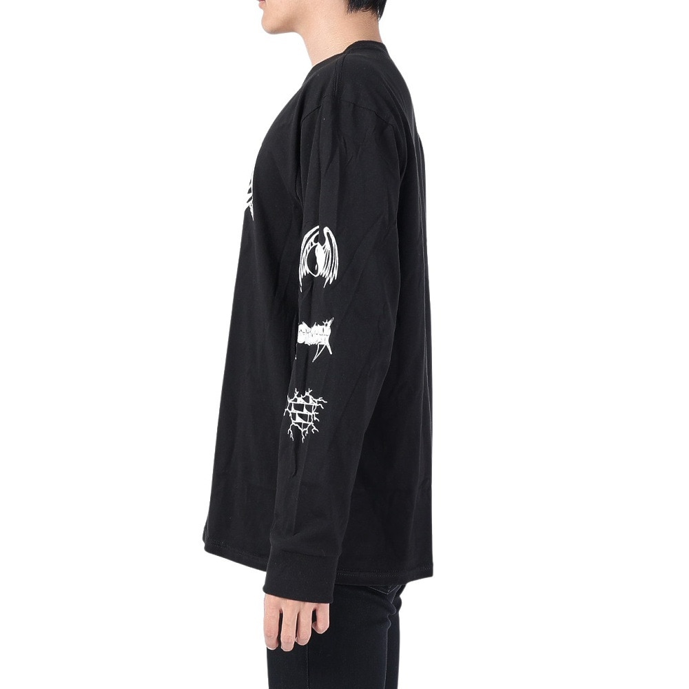 ボルコム（Volcom）（メンズ）ABOUT TIME 長袖Tシャツ 23A3642302 BLK