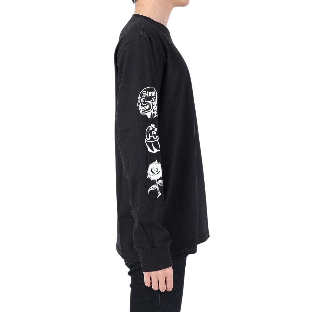 ボルコム（Volcom）（メンズ）ABOUT TIME 長袖Tシャツ 23A3642302 BLK