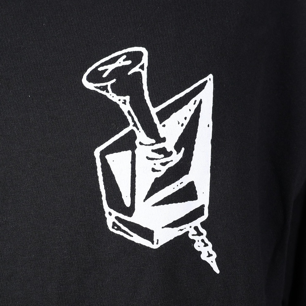 ボルコム（Volcom）（メンズ）ABOUT TIME 長袖Tシャツ 23A3642302 BLK