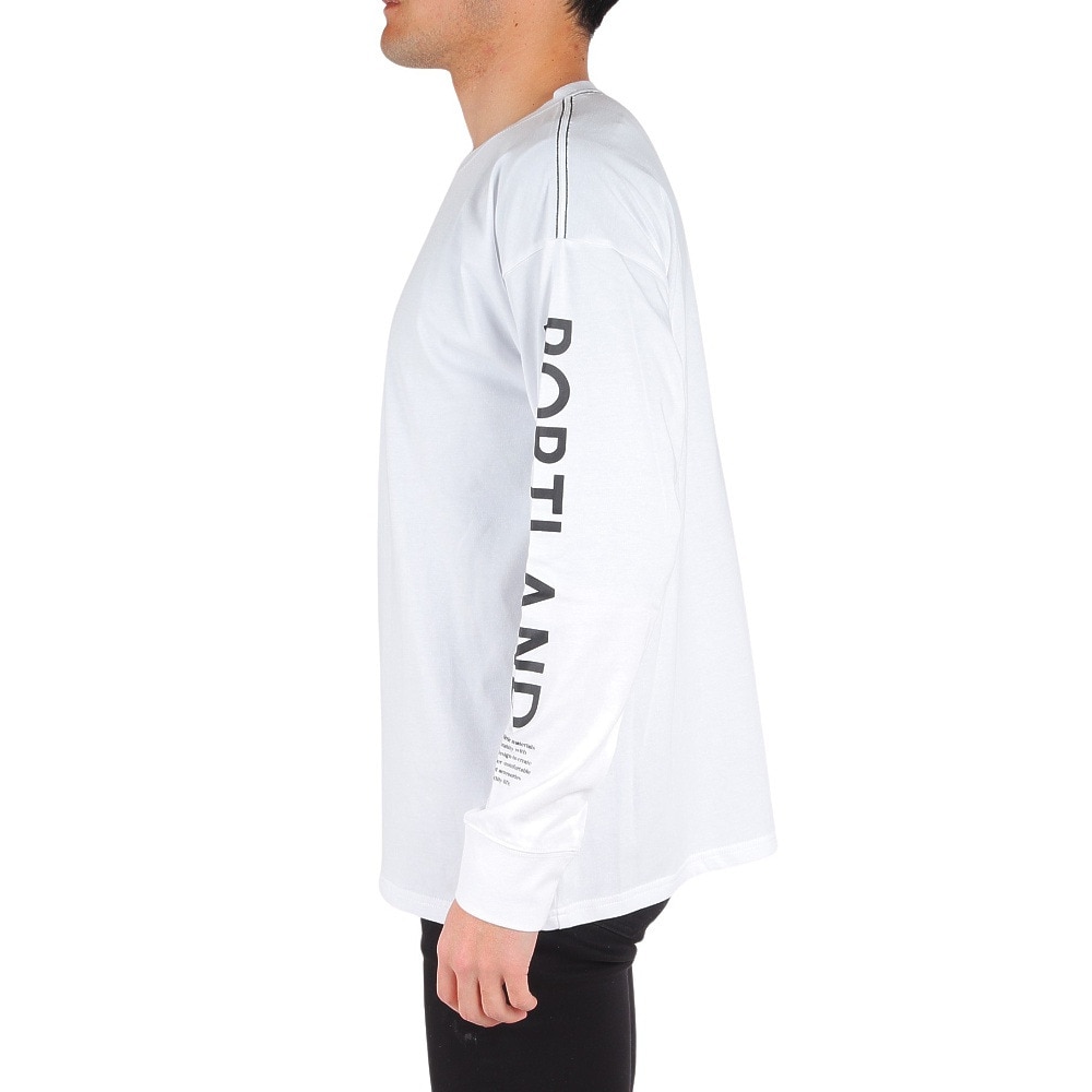 ライズ（RYZ）（メンズ）長袖Tシャツ RZ10CD24SS0012 WHT