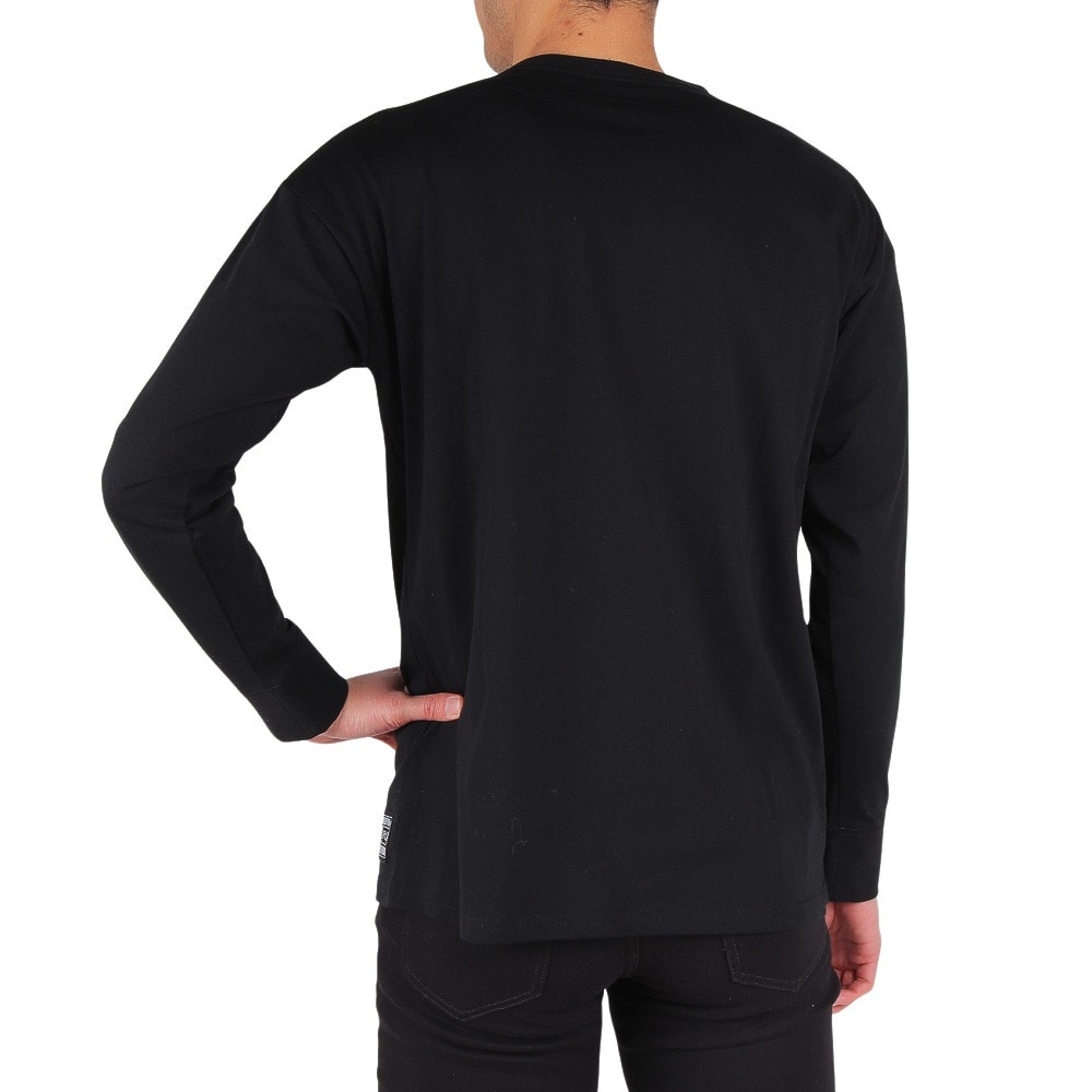 ライズ（RYZ）（メンズ）PORTLAND PHOTO 長袖Tシャツ RZ10CD24SS0013 BLK