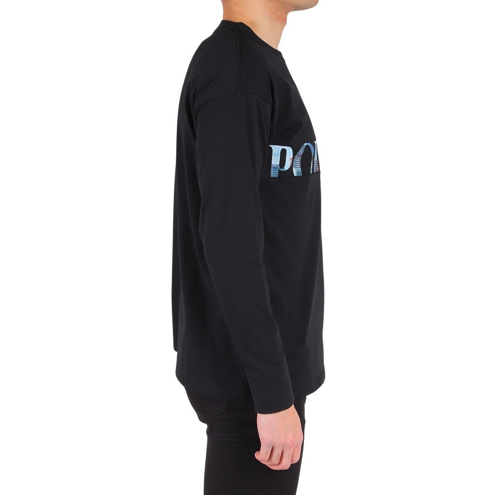 ライズ（RYZ）（メンズ）PORTLAND PHOTO 長袖Tシャツ RZ10CD24SS0013 BLK