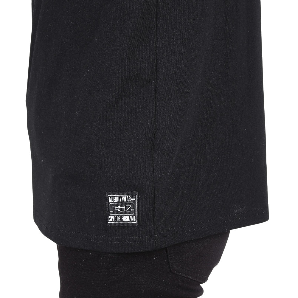 ライズ（RYZ）（メンズ）PORTLAND PHOTO 長袖Tシャツ RZ10CD24SS0013 BLK