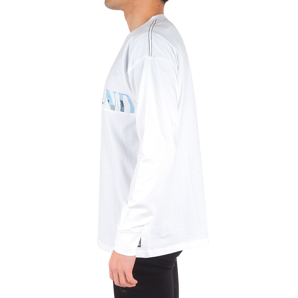 ライズ（RYZ）（メンズ）PORTLAND PHOTO 長袖Tシャツ RZ10CD24SS0013 WHT