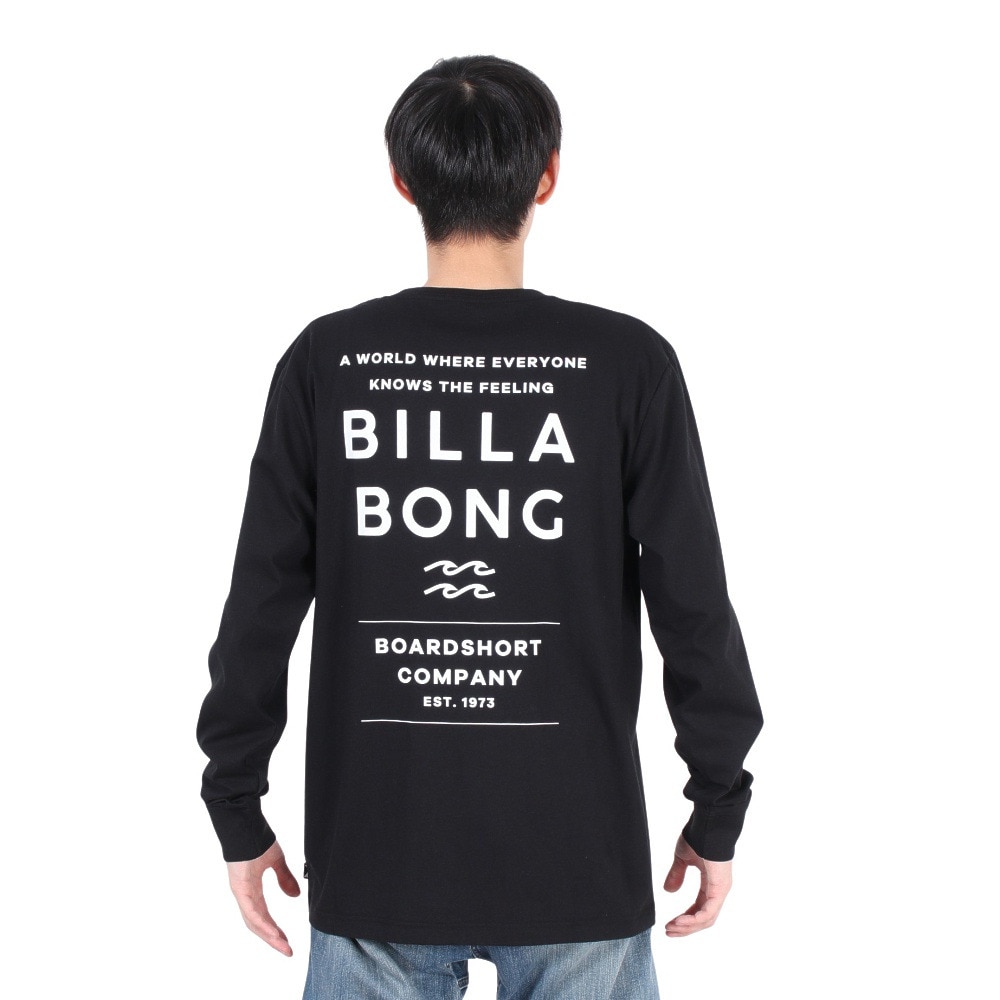 ビラボン（BILLABONG）（メンズ）DECAF 長袖 Tシャツ BE012050 BLK