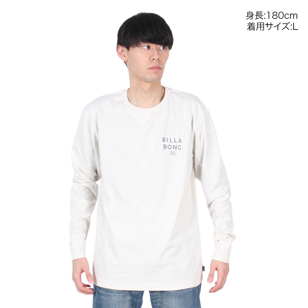 ビラボン（BILLABONG）（メンズ）DECAF 長袖 Tシャツ BE012050 CRM