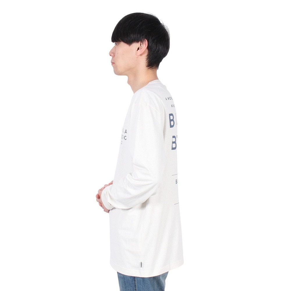 ビラボン（BILLABONG）（メンズ）DECAF 長袖 Tシャツ BE012050 CRM
