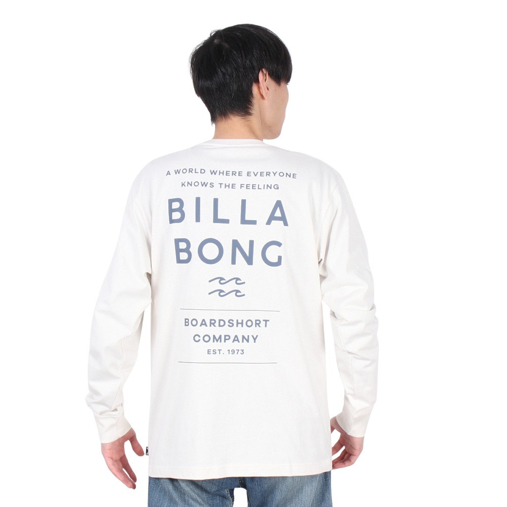ビラボン（BILLABONG）（メンズ）DECAF 長袖 Tシャツ BE012050 CRM