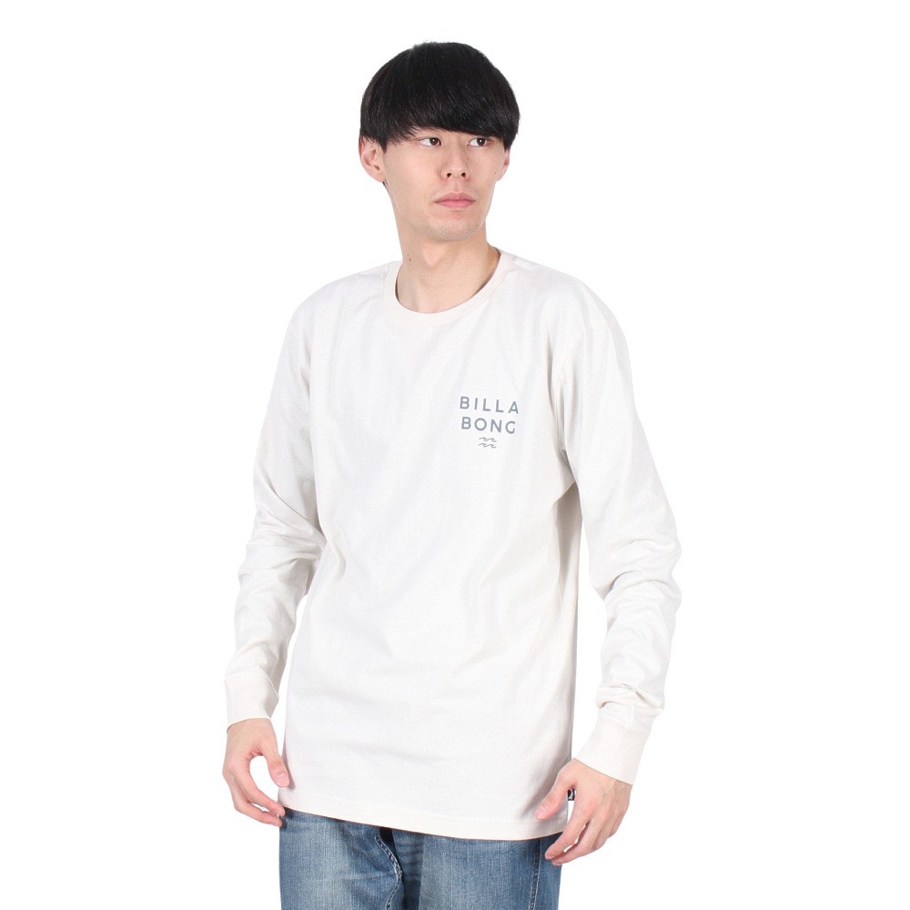 ビラボン（BILLABONG）（メンズ）DECAF 長袖 Tシャツ BE012050 CRM