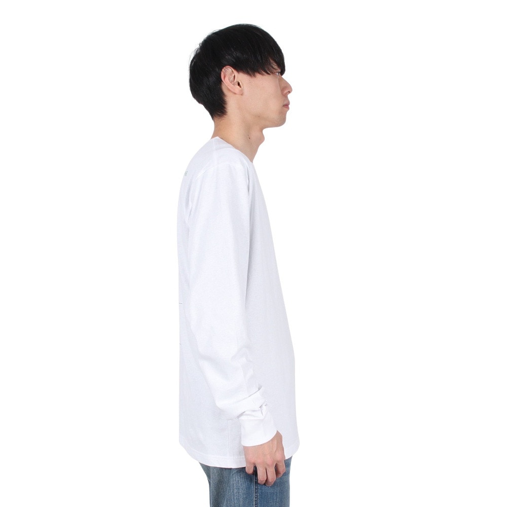 ビラボン（BILLABONG）（メンズ）DECAF 長袖 Tシャツ BE012050 WHT