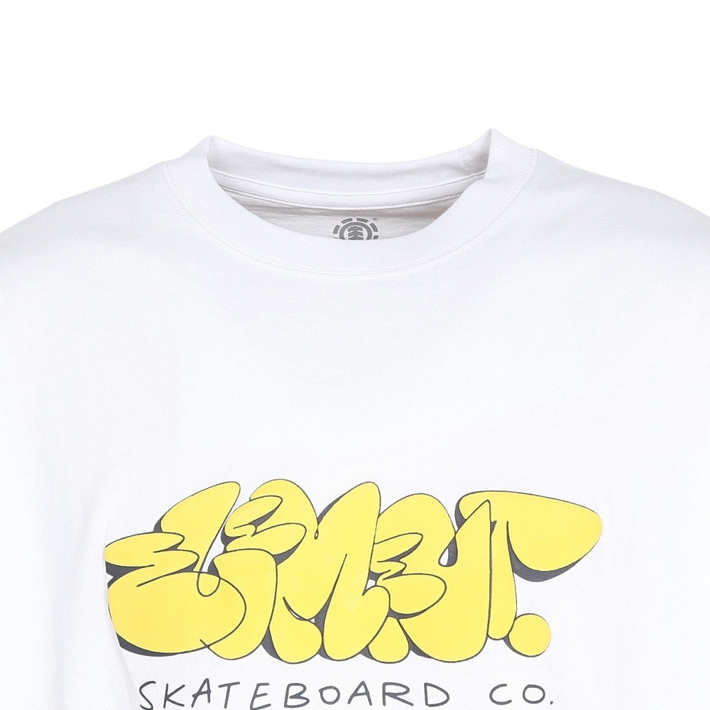 エレメント（ELEMENT）（メンズ）FOR LIFE CREW トレーナー BE022052 WHT