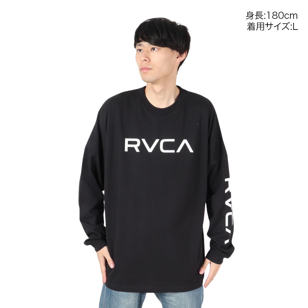 ルーカ（RVCA）（メンズ）BIG RVCA ロングスリーブTシャツ BE042059 BLK