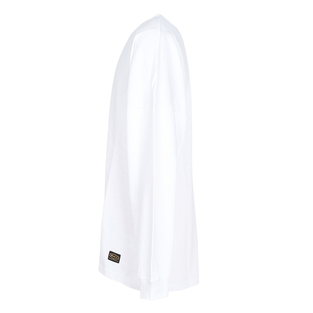 ルーカ（RVCA）（メンズ）RECESSION ロングスリーブTシャツ BE042064 WHT
