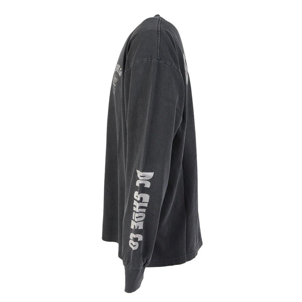 ディーシーシューズ（DC SHOES）（メンズ）24 PLAYTIME 長袖Tシャツ 24FWDLT244075BKD