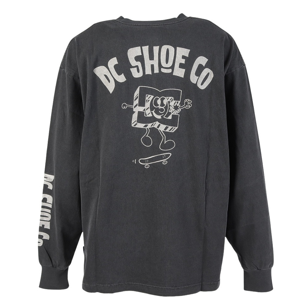 ディーシーシューズ（DC SHOES）（メンズ）24 PLAYTIME 長袖Tシャツ 24FWDLT244075BKD