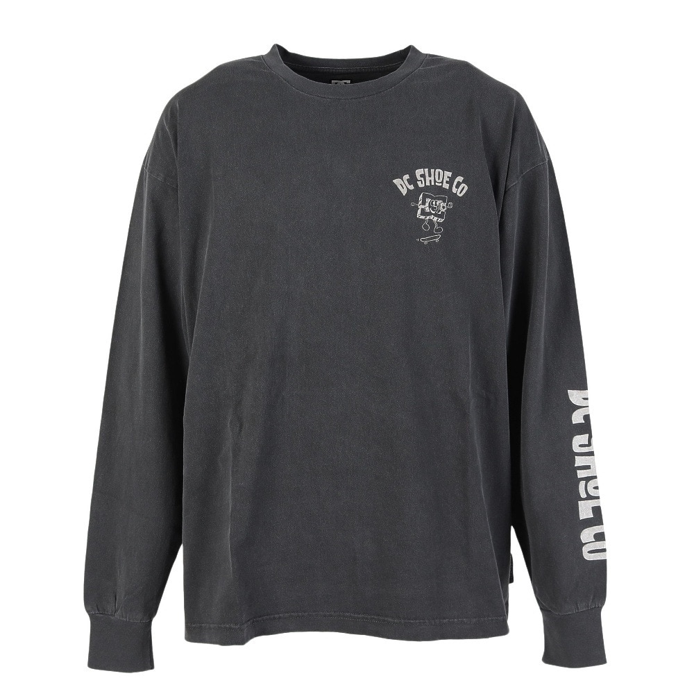 ディーシーシューズ（DC SHOES）（メンズ）24 PLAYTIME 長袖Tシャツ 24FWDLT244075BKD