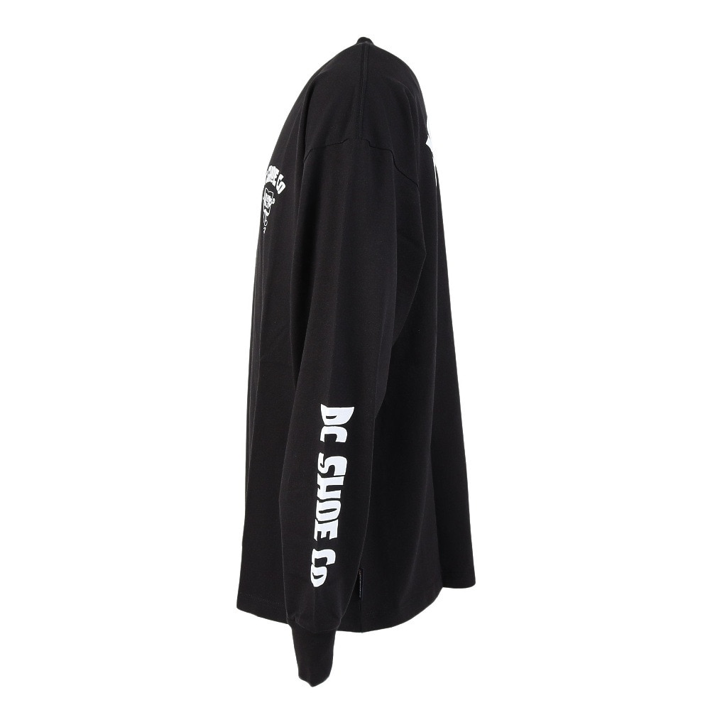 ディーシーシューズ（DC SHOES）（メンズ）24 PLAYTIME 長袖Tシャツ 24FWDLT244075BLK