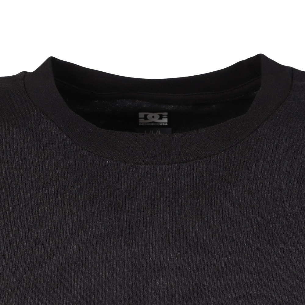 ディーシーシューズ（DC SHOES）（メンズ）24 PLAYTIME 長袖Tシャツ 24FWDLT244075BLK