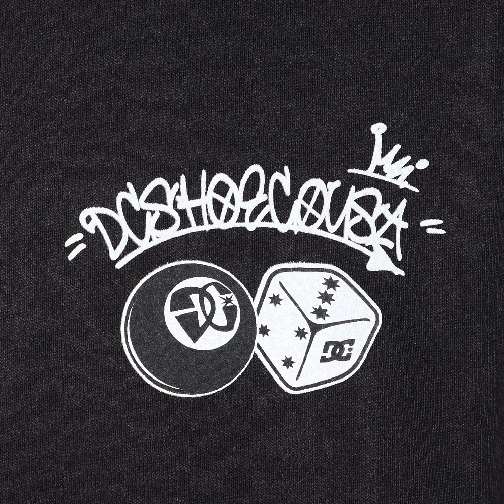 ディーシーシューズ（DC SHOES）（メンズ）24 8 BALL&DICE 長袖Tシャツ 24FWDLT244077BLK