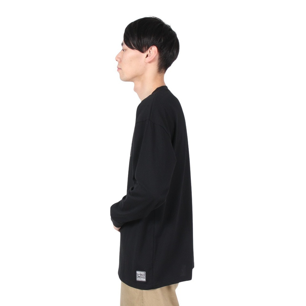 ライズ（RYZ）（メンズ）ロングスリーブシャツ RZ10CD24FW0011 BLK