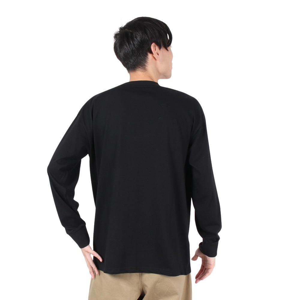 ライズ（RYZ）（メンズ）LOCKING HEART 長袖Tシャツ RZ10CD24FW0012 BLK