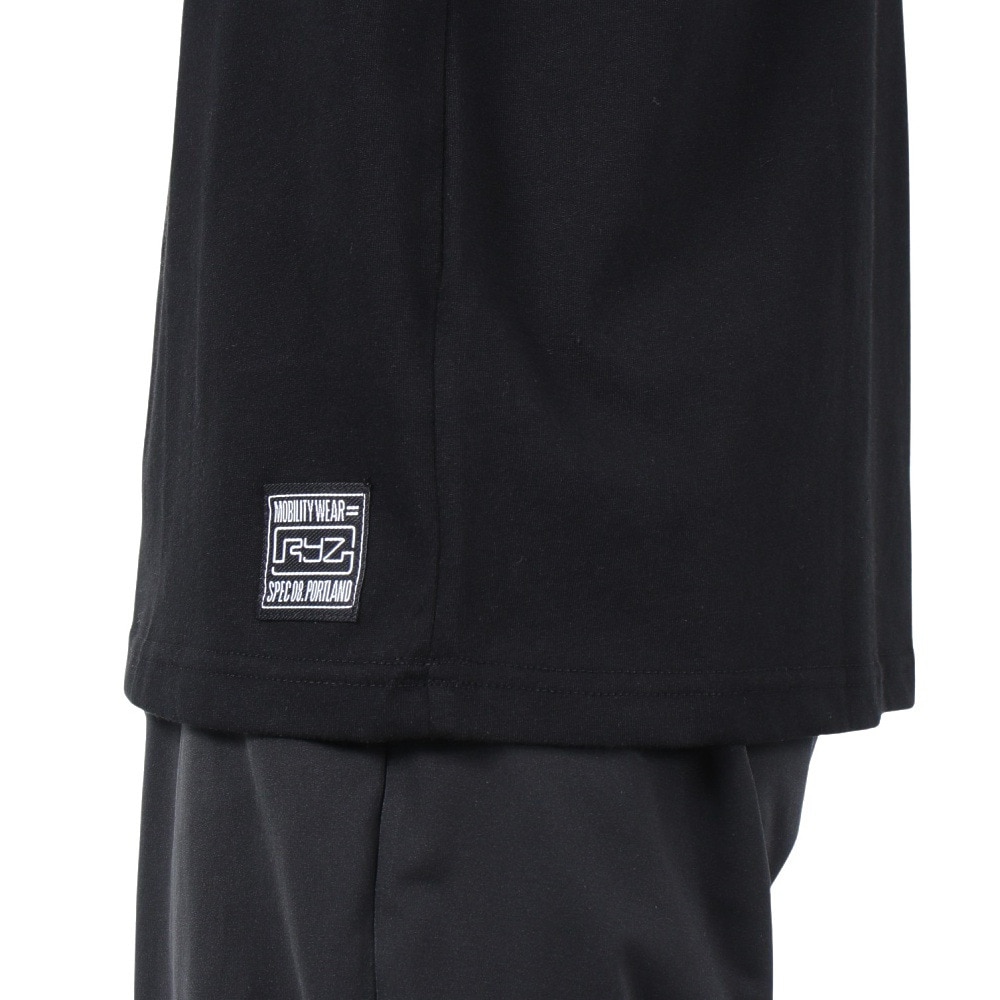 ライズ（RYZ）（メンズ）バタフライ ロングスリーブTシャツ RZ10CD24FW0013 BLK