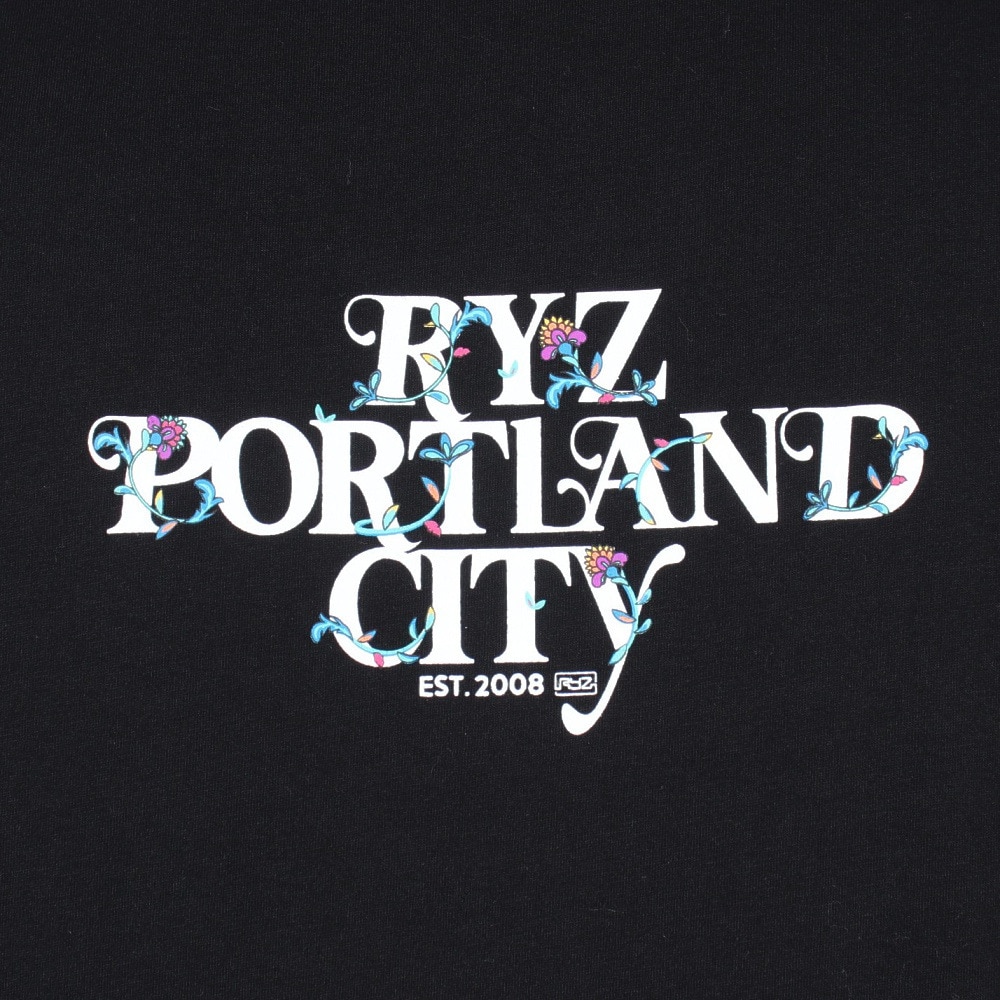 ライズ（RYZ）（メンズ）バタフライ ロングスリーブTシャツ RZ10CD24FW0013 BLK