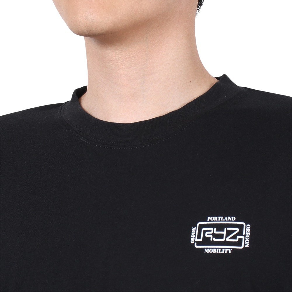 ライズ（RYZ）（メンズ）ストレージ フォト ロングスリーブTシャツ RZ10CD24FW0014 BLK