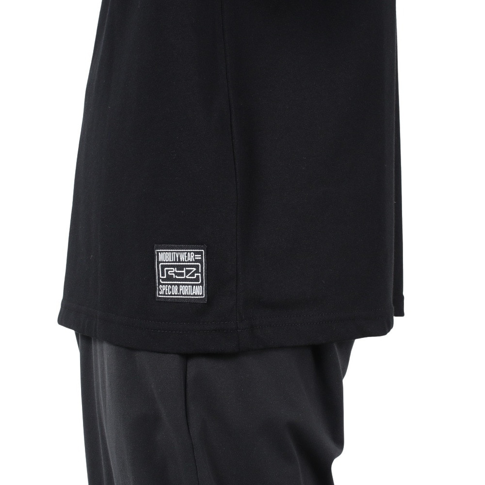 ライズ（RYZ）（メンズ）ストレージ フォト ロングスリーブTシャツ RZ10CD24FW0014 BLK