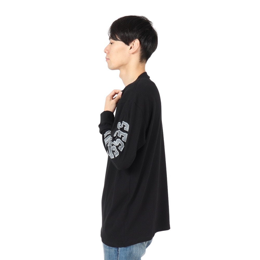 セッションズ（SESSIONS）（メンズ）ロゴ ロングスリーブTシャツ 247206 BLK