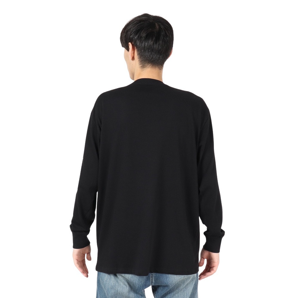 セッションズ（SESSIONS）（メンズ）ロゴ ロングスリーブTシャツ 247206 BLK