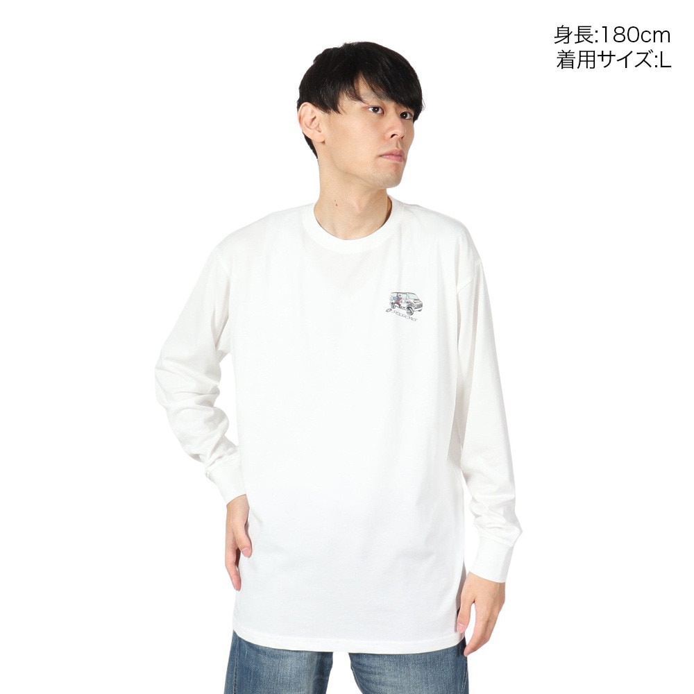 セッションズ（SESSIONS）（メンズ）TEAM VAN ロングスリーブTシャツ 247207 WHT