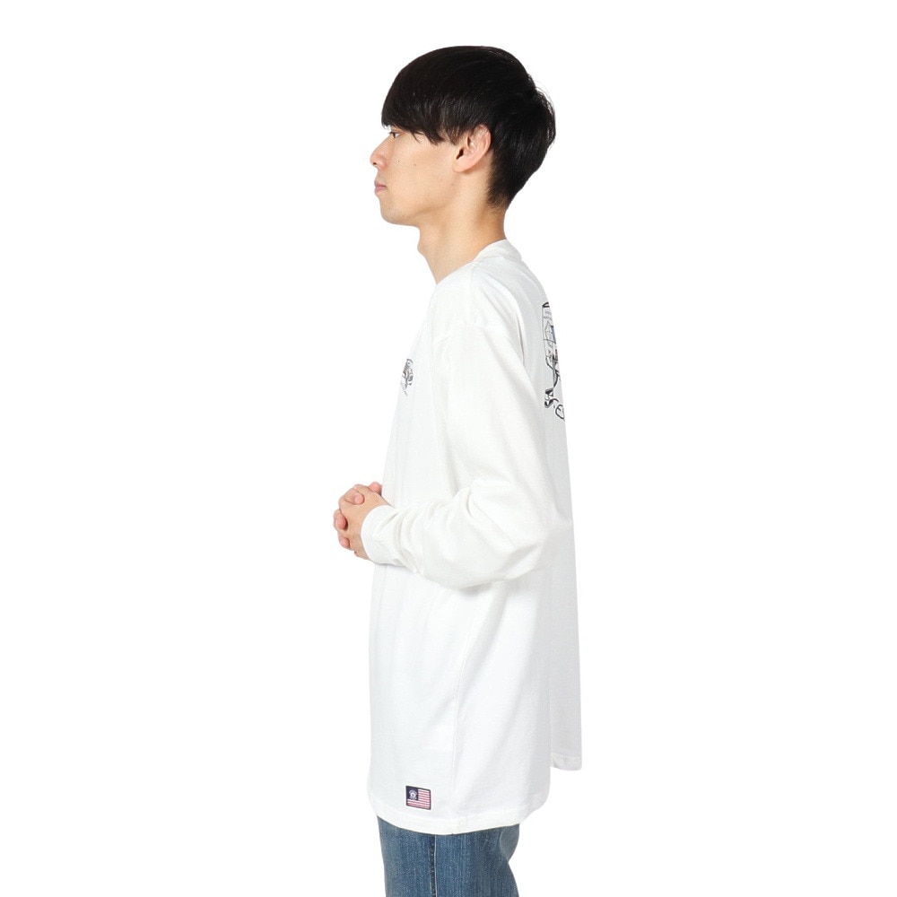 セッションズ（SESSIONS）（メンズ）TEAM VAN ロングスリーブTシャツ 247207 WHT
