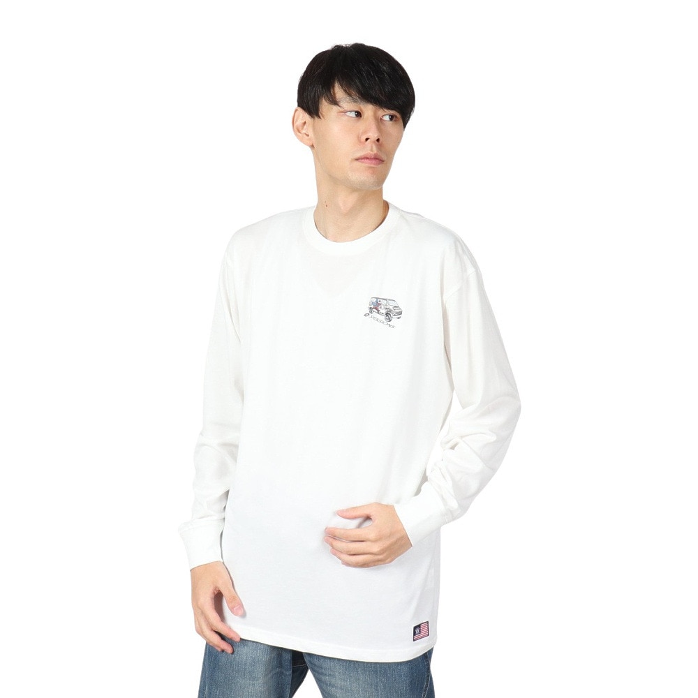 セッションズ（SESSIONS）（メンズ）TEAM VAN ロングスリーブTシャツ 247207 WHT