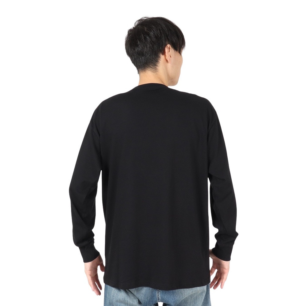 セッションズ（SESSIONS）（メンズ）ロゴ ロングスリーブTシャツ 247209 BLK