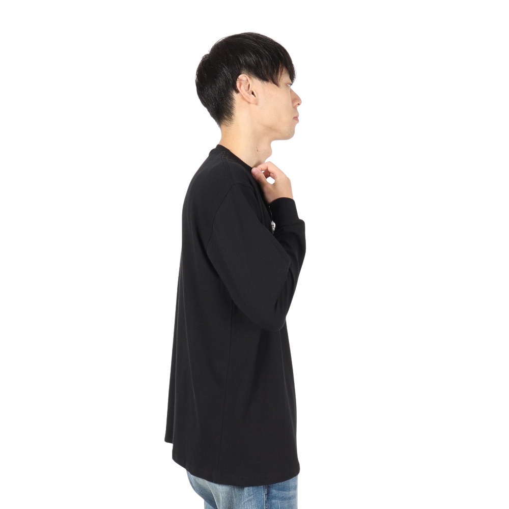 セッションズ（SESSIONS）（メンズ）ロゴ ロングスリーブTシャツ 247209 BLK