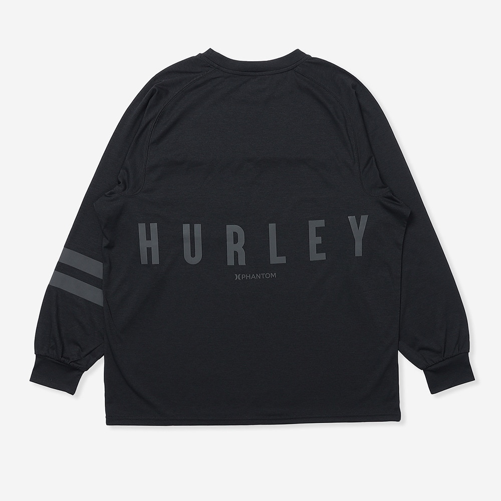 ハーレー（HURLEY）（メンズ）PHANTOM BP 長袖Tシャツ MCLS242009-BLK