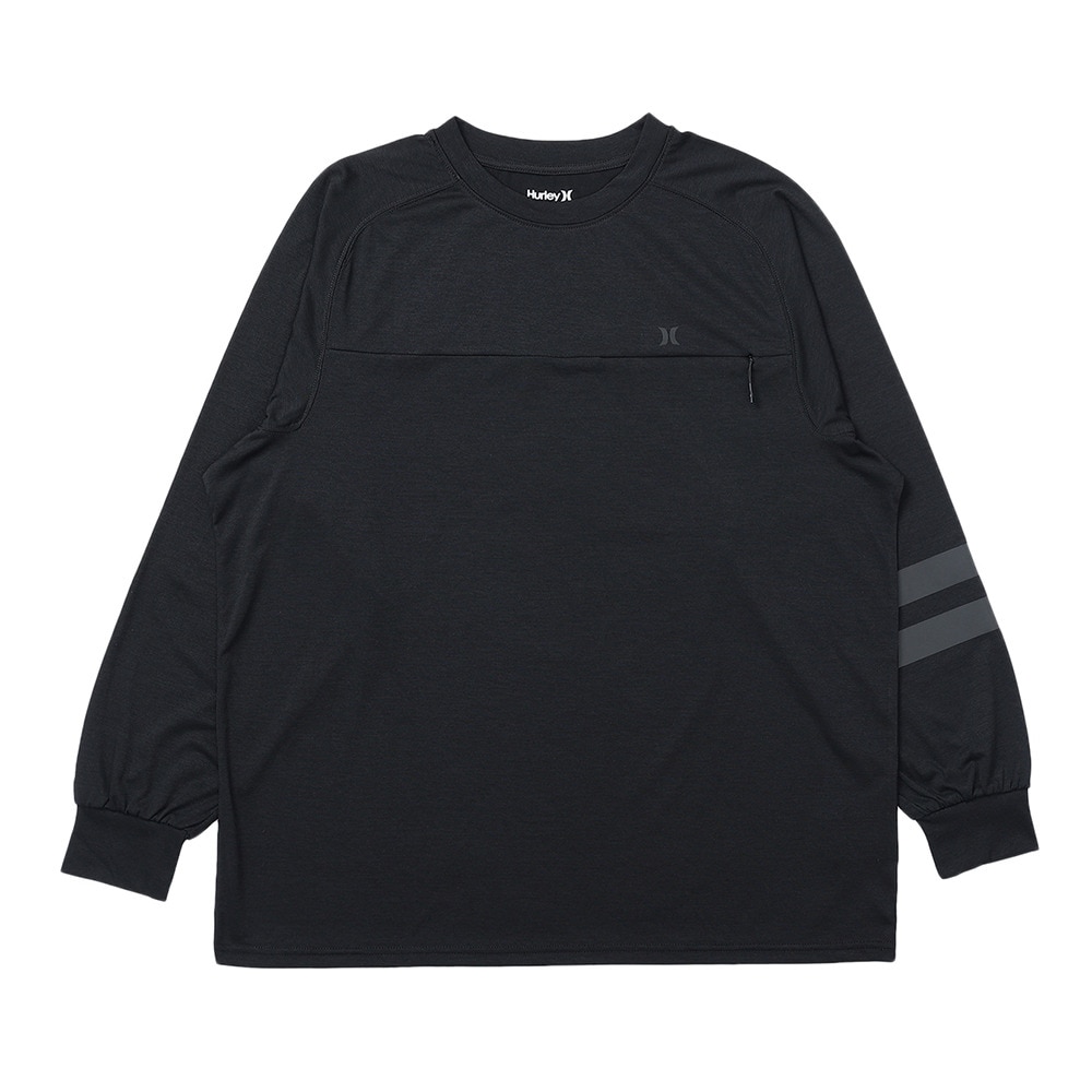 ハーレー（HURLEY）（メンズ）PHANTOM BP 長袖Tシャツ MCLS242009-BLK