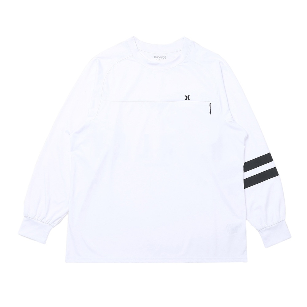 ハーレー（HURLEY）（メンズ）PHANTOM BP 長袖Tシャツ MCLS242009-WHT