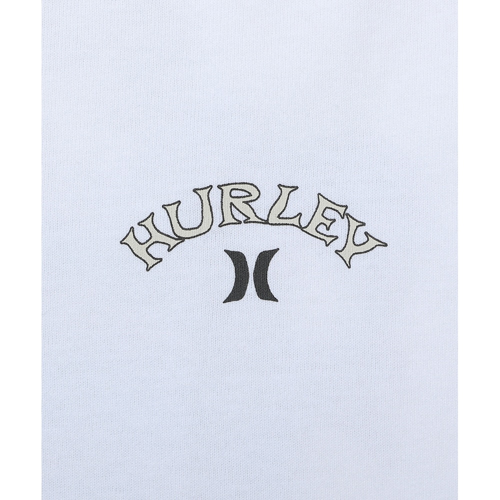 ハーレー（HURLEY）（メンズ）HW WAVE 長袖Tシャツ MCLS242027-WHT